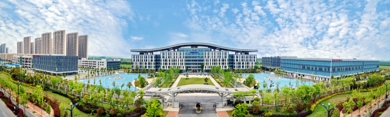 武汉国家航天产业基地。吴毅摄