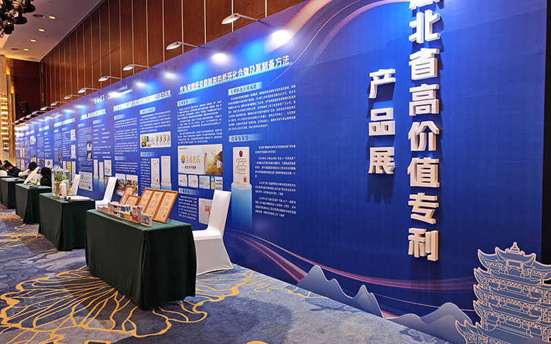 现场高价值专利产品展。