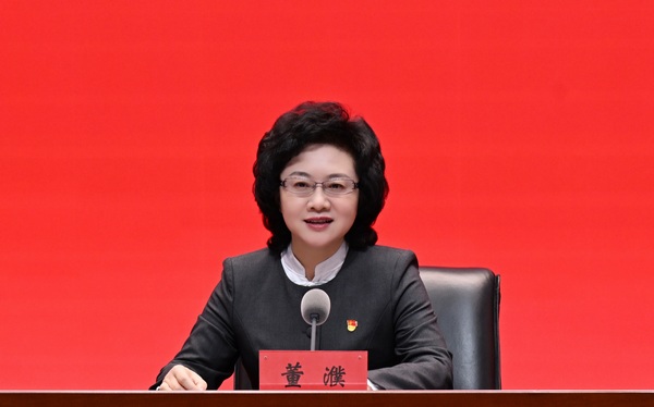 黑龙江省民政厅党组书记、厅长董濮。李鹏举摄