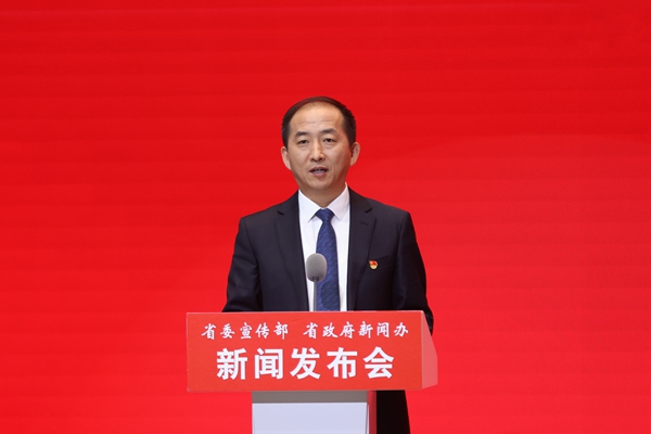 黑龙江省文化和旅游厅党组成员、副厅长蒋兴成。石启立 摄