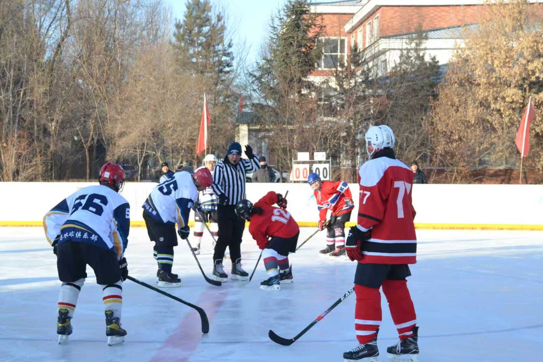 比赛现场。图片由黑龙江省体育局提供