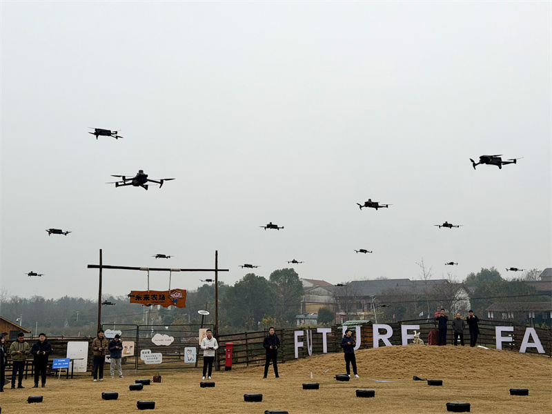 无人机竞赛现场