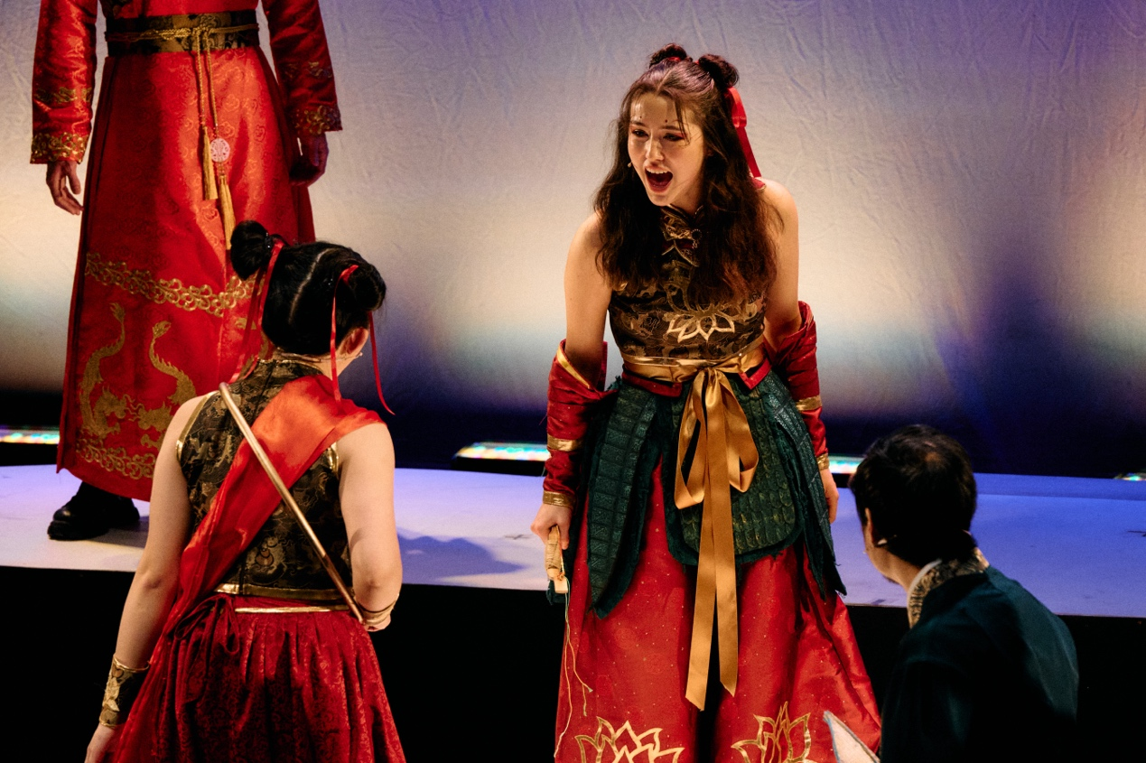 《哪吒》音乐剧演出现场。杨浩鹏摄