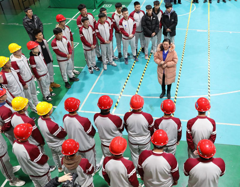 2023年，董慧参加大国工匠吉林行。