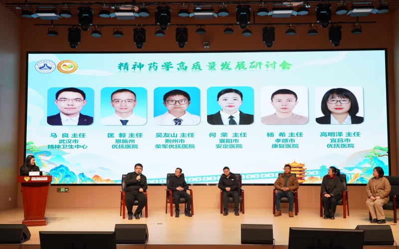 湖北省“精神药学高质量发展研讨会”现场。王喆摄